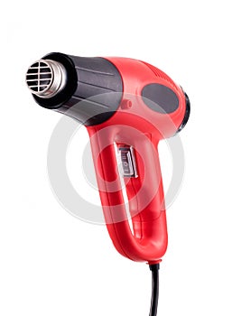 Heat gun isolated on white background