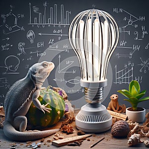 113 19. Heat Lamp_ An electric light fixture that emits radian photo