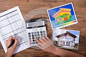 Heat Loss And Energy Efficiency Of A House