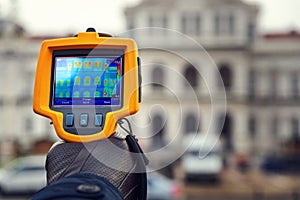 Heat Loss Inspection With Infrared Thermal Camera