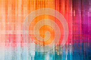 A heat map indicating the intensity of numeric values with gradients. --ar 3:2 Job ID: