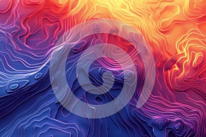 A heat map indicating the intensity of numeric values with gradients. --ar 3:2 Job ID: