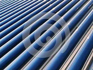 Heat pipe solar water heater