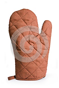 Heat protective mitten