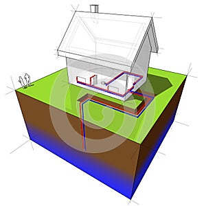 Heat pump diagram