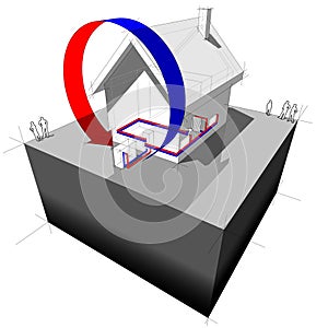 Heat pump diagram