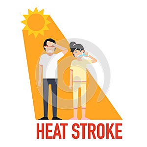 Heat stroke,vector