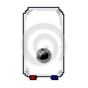 heat water boiler game pixel art vector illustration