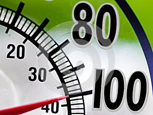 Heat Wave 100 Degree Window Thermometer