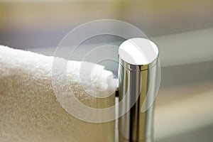 Heated towel rail photo