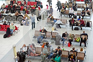 Heathrow Airport Waiting Area