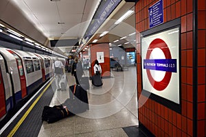 Heathrow underground station