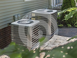 Heating and air conditioning residential HVAC units
