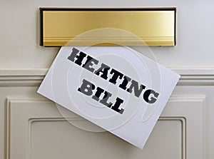 Heating Bill in the post