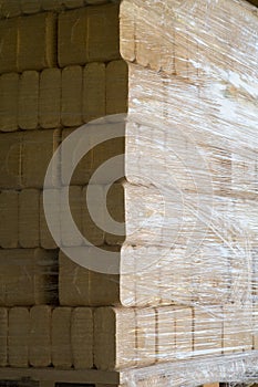 Heating briquettes from Pressed chips