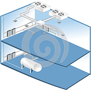 Heating and conditioning scheme