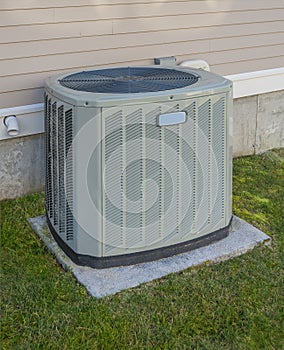 Heating and cooling unit photo