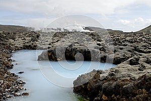 Heating plant outside the Blue Lagoon