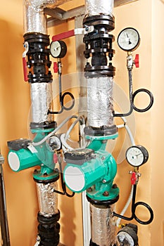 Heating system Boiler room equipments