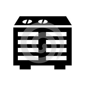 Heating Unit icon. Trendy Heating Unit logo concept on white background from Furniture and Household collection