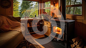 heating wood stoves