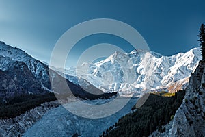 heaven on earth,Nanga Parbat Mountain (8,126 meters) from Fairy Meadows,Pakistan,