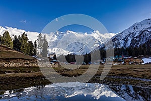 heaven on earth,Nanga Parbat Mountain (8,126 meters) from Fairy Meadows,Pakistan,