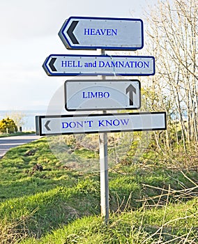 Heaven, Hell or Limbo ?