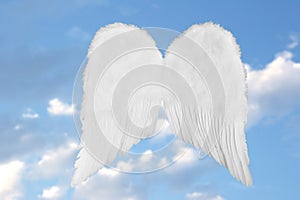 Heavenly Angel Wings on Fantasy Sky