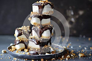 Heavenly Bliss: Chocolate-Dipped Marshmallows