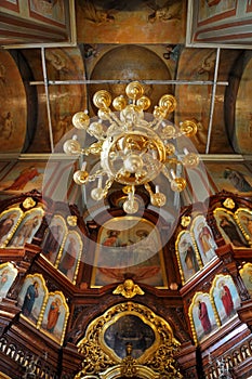 Heavenly Ceiling - Interior of the church of the Descent of the