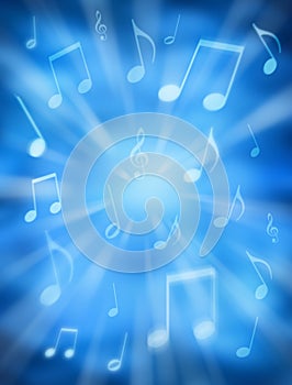 Heavenly Music Background photo