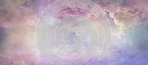 Heavens above celestial concept background banner photo