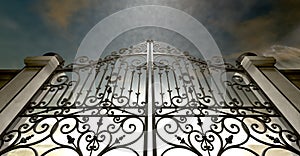 Heavens Closed Ornate Gates photo