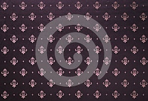 Heavy Brocade Fabric Background