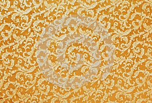 Heavy Brocade Fabric Background