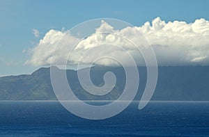 Heavy Cloudscape over center of Brava