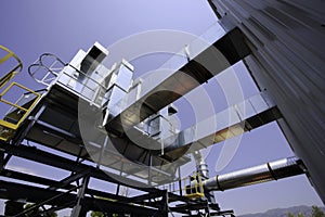Heavy construction dust collector photo