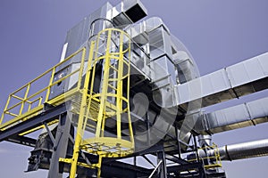 Heavy construction dust collector photo