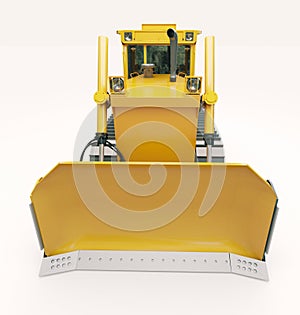 Heavy crawler bulldozer