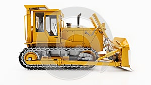 Heavy crawler bulldozer