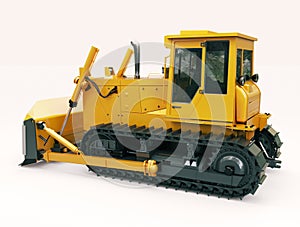 Heavy crawler bulldozer