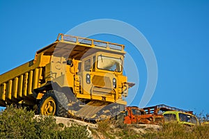 Heavy duty dump trucks