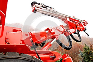 Heavy duty mine drill