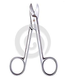 Heavy duty stainless steel toe nail scissors