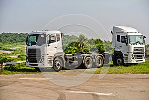 Heavy duty trucks used for delivery business