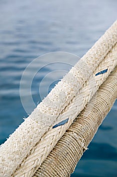 Heavy duty and weathered ropes