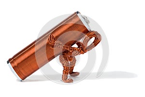 Heavy Energy Use Copper Dude