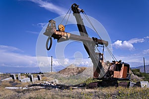 Heavy Equipment Rusty Old Claw