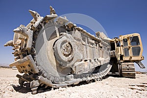 Heavy Equipment Trench Digger